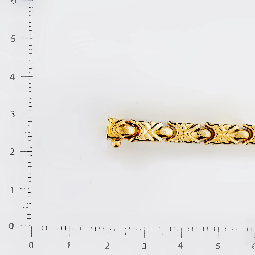 Браслет из желтого золота 585 пробы