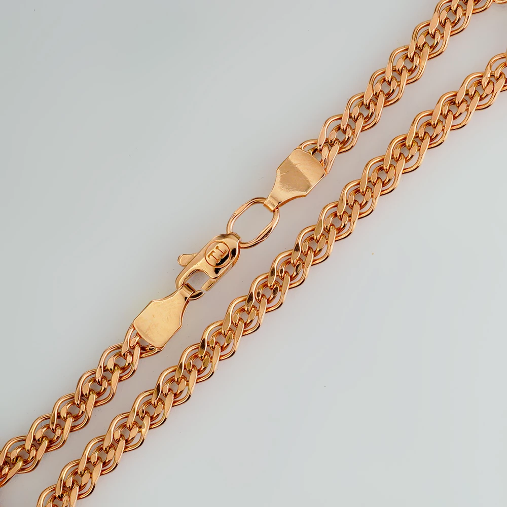 Браслет из красного золота 585 пробы