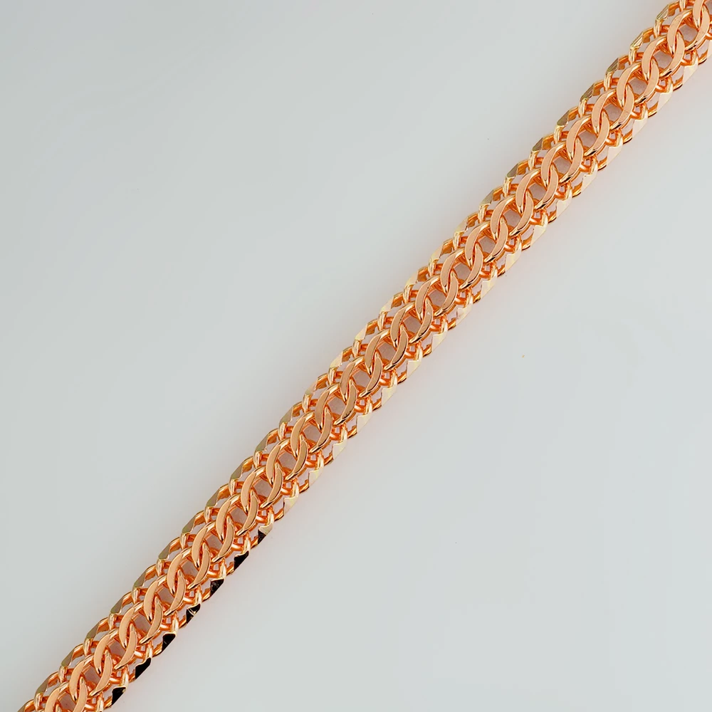 Браслет из красного золота 585 пробы