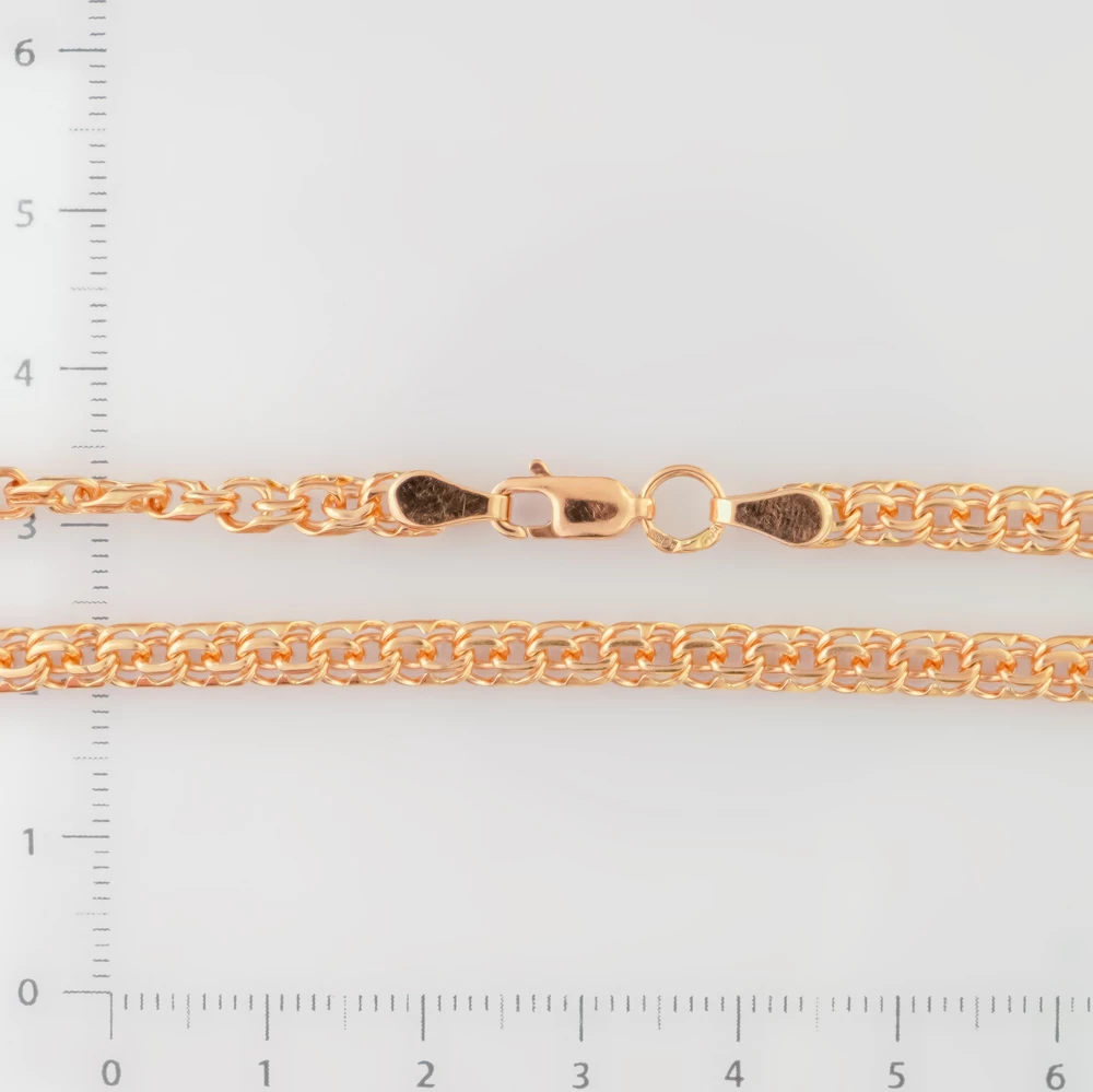 Браслет из красного золота 585 пробы