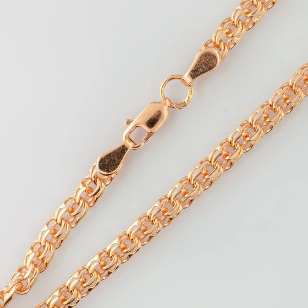 Браслет из красного золота 585 пробы