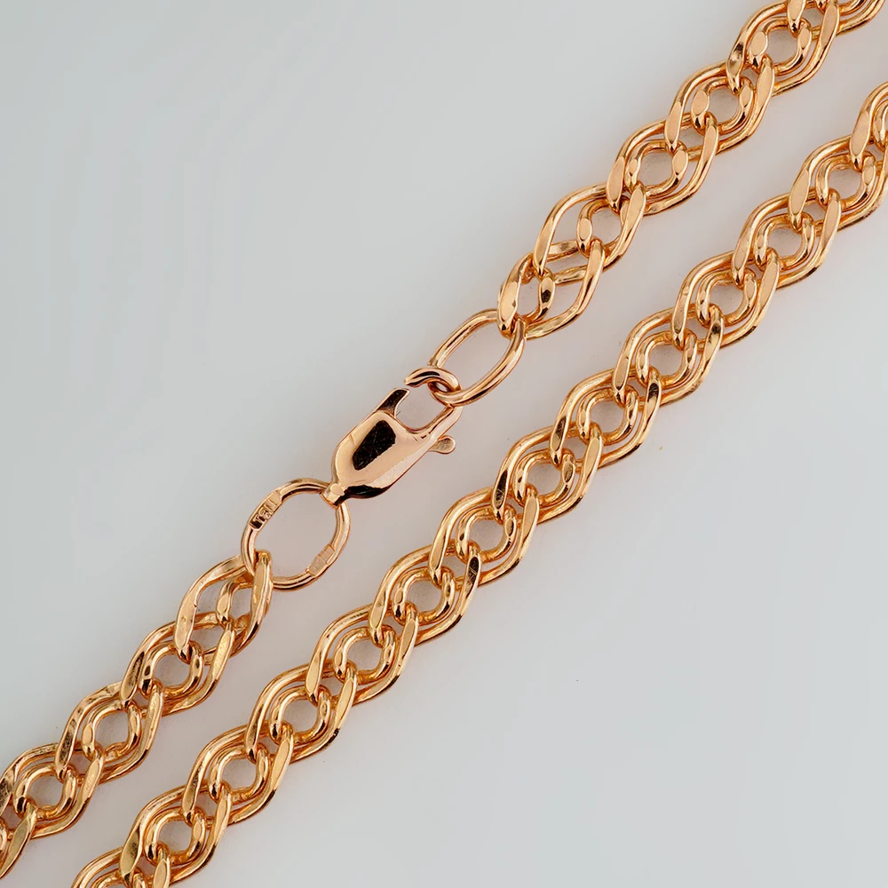 Браслет из красного золота 585 пробы