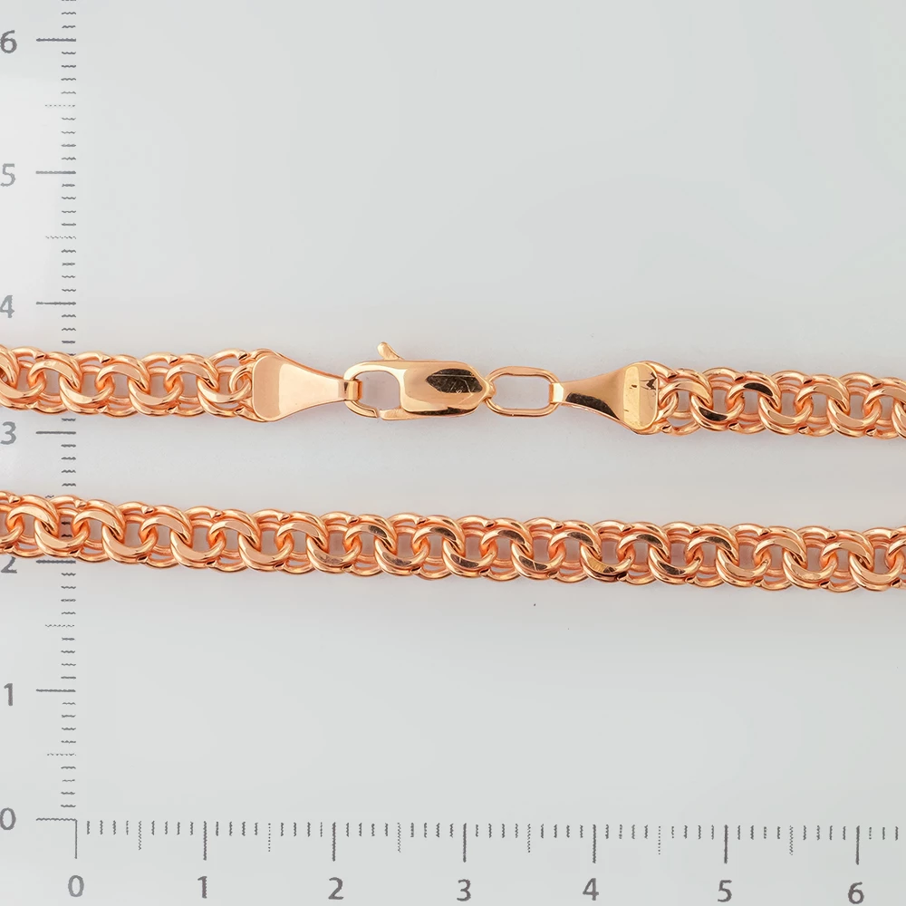 Браслет из красного золота 585 пробы