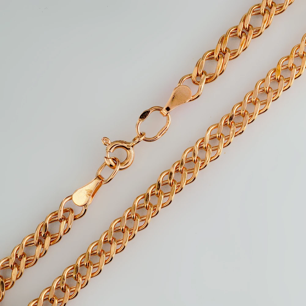 Браслет из красного золота 585 пробы