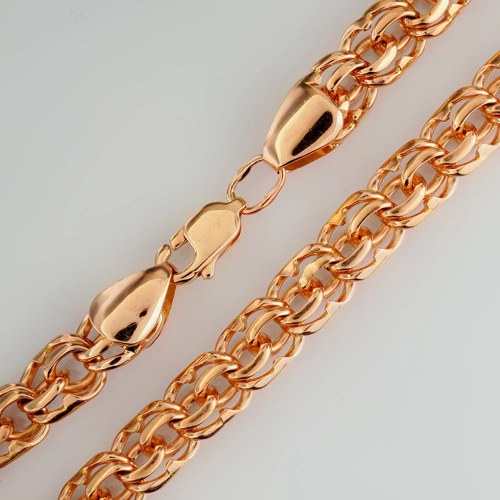 Браслет из красного золота 585 пробы