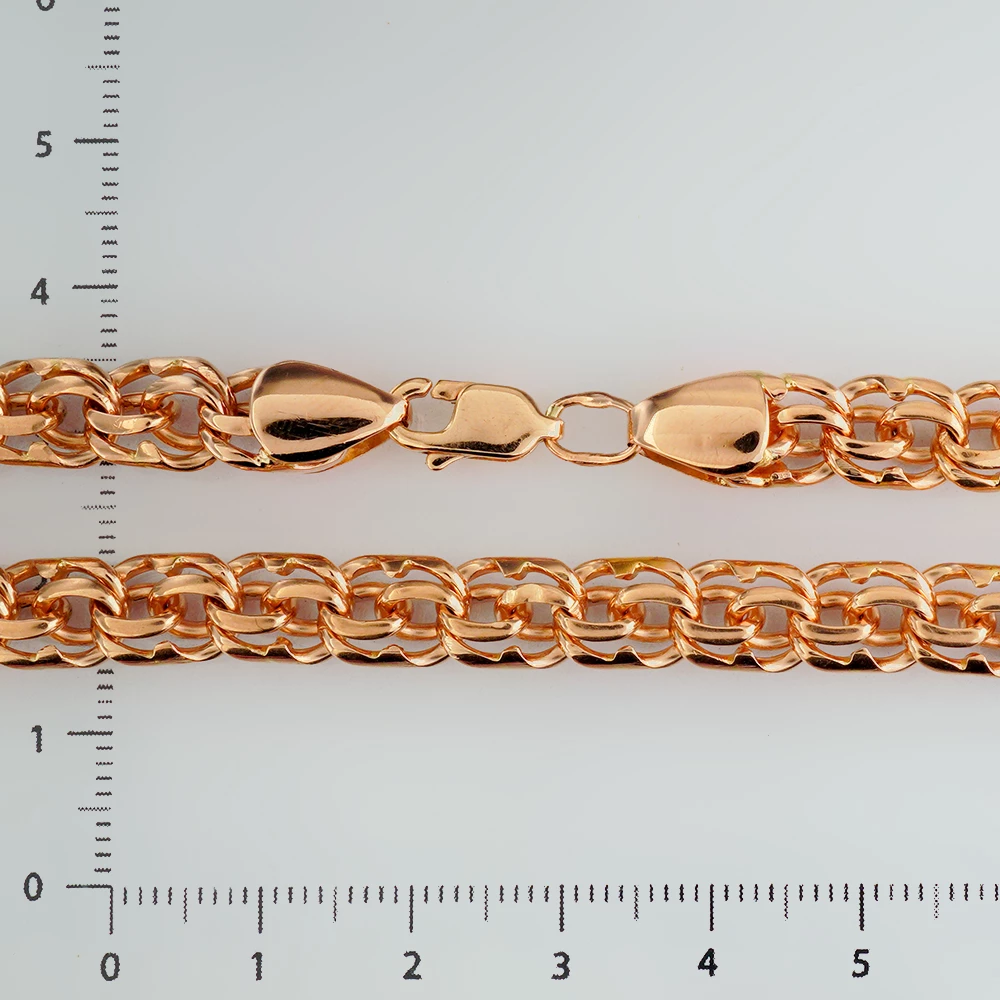 Браслет из красного золота 585 пробы