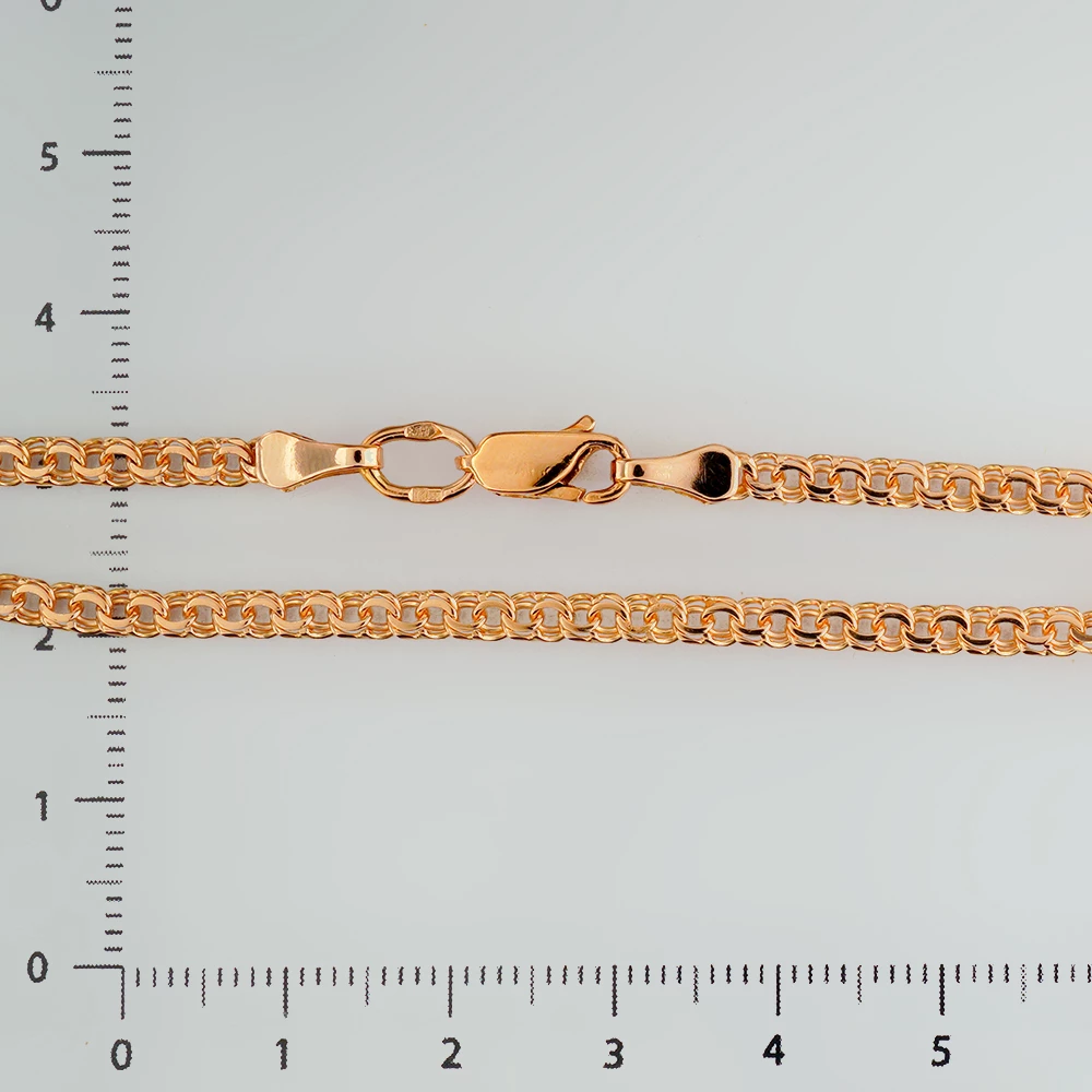 Браслет из красного золота 585 пробы