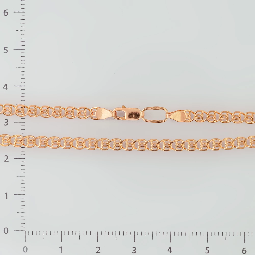 Браслет из красного золота 585 пробы