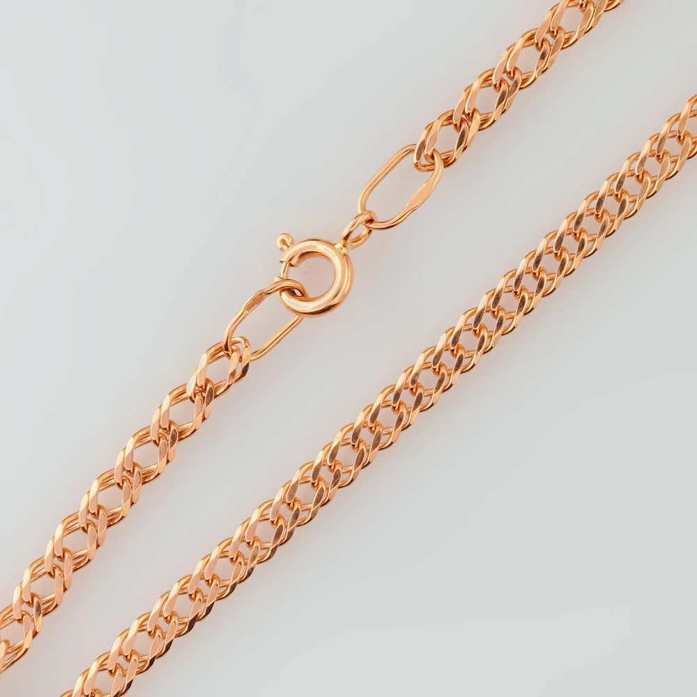 Браслет из красного золота 585 пробы