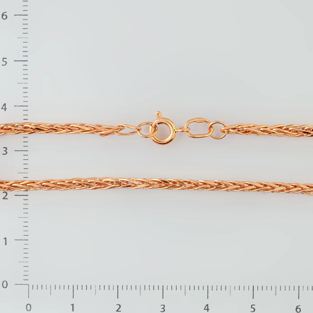 Браслет из красного золота 585 пробы