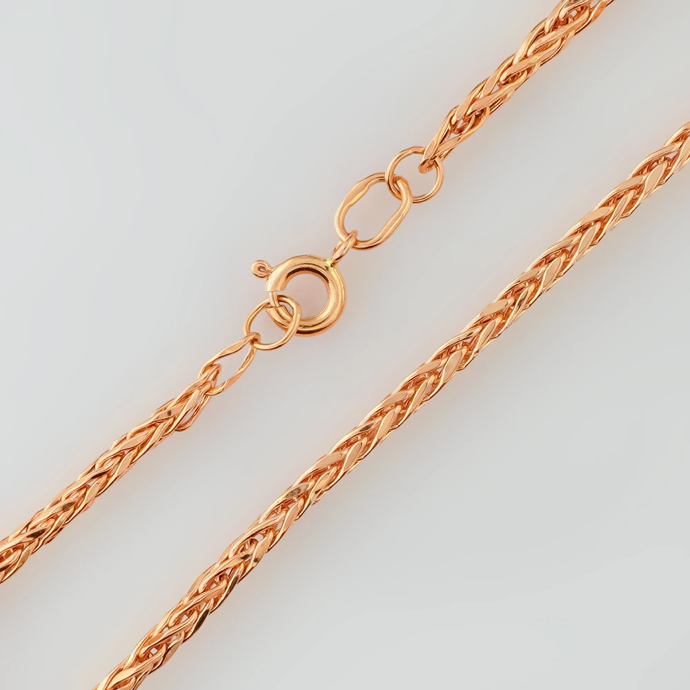 Браслет из красного золота 585 пробы