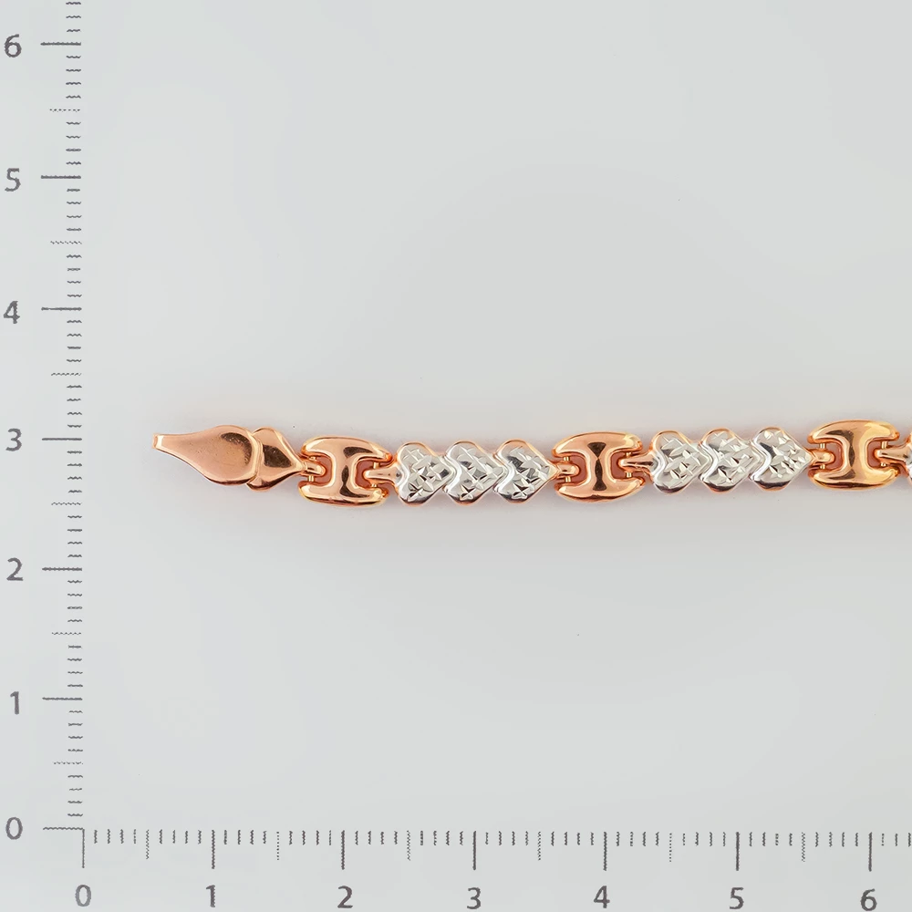 Браслет из красного золота 585 пробы