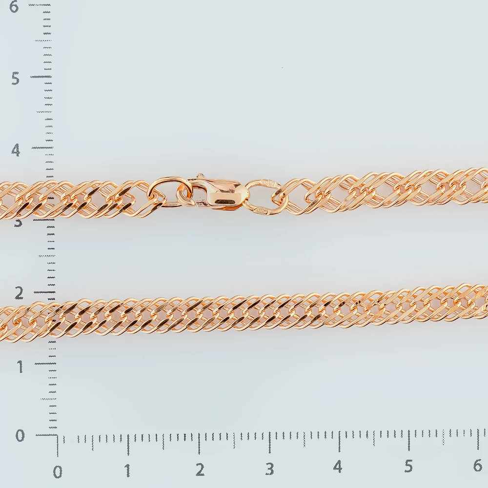 Браслет из красного золота 585 пробы