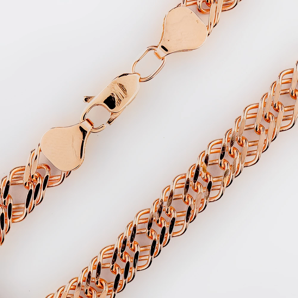 Браслет из красного золота 585 пробы