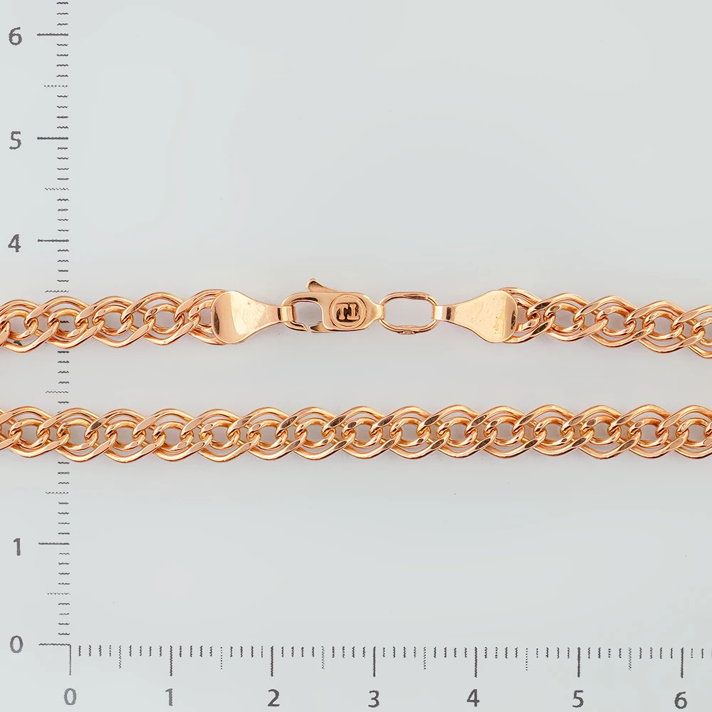 Браслет из красного золота 585 пробы