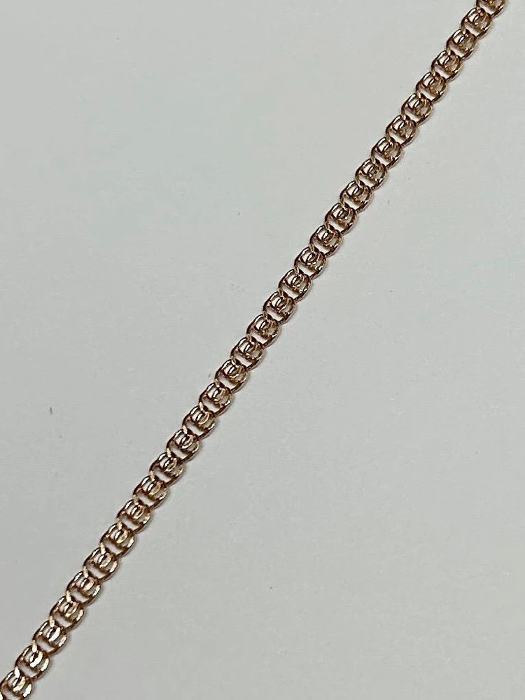 Браслет из красного золота 585 пробы