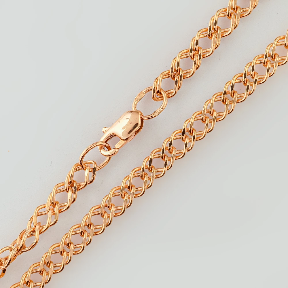 Браслет из красного золота 585 пробы