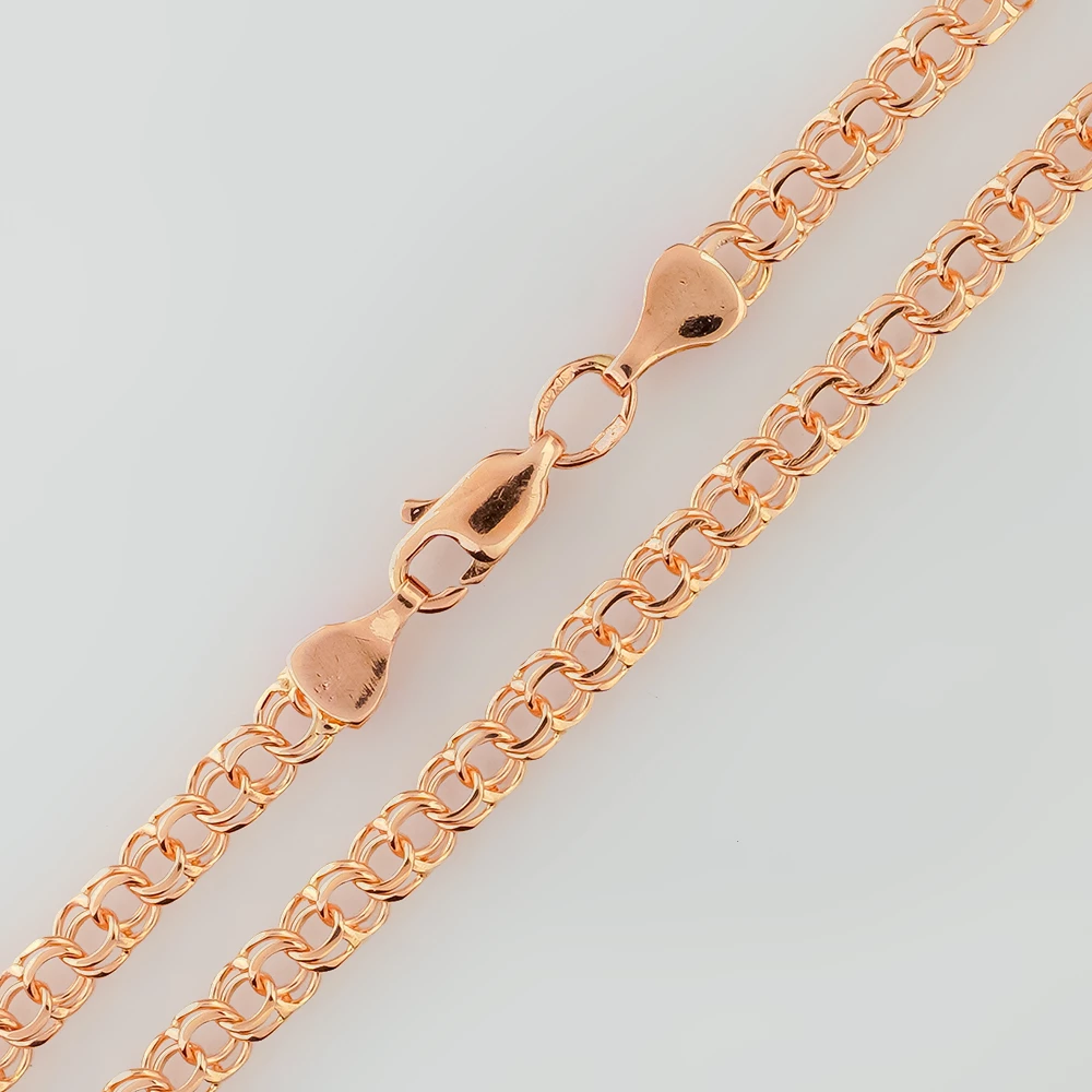 Браслет из красного золота 585 пробы