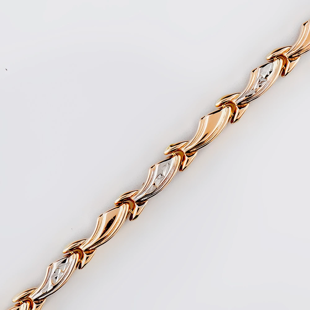 Браслет из красного золота 585 пробы