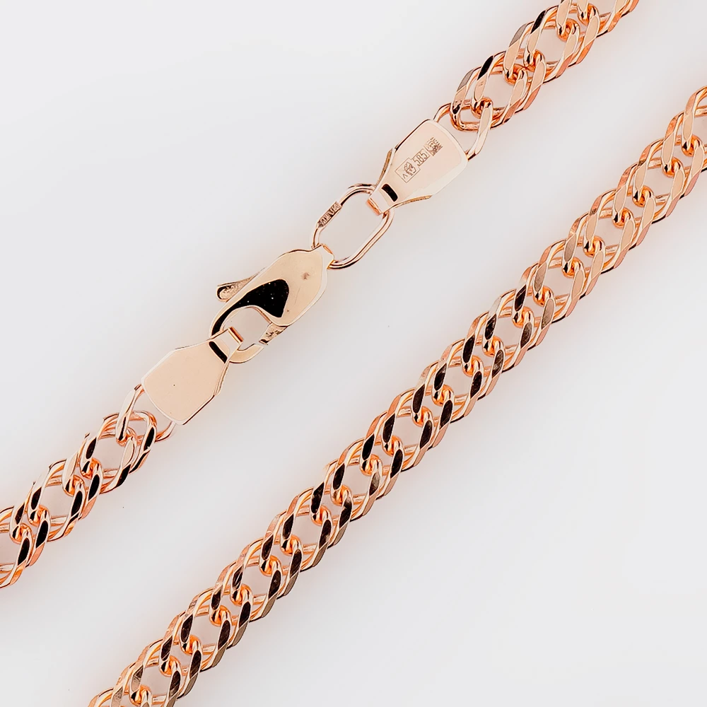 Браслет из красного золота 585 пробы