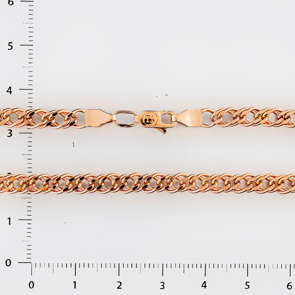 Браслет из красного золота 585 пробы