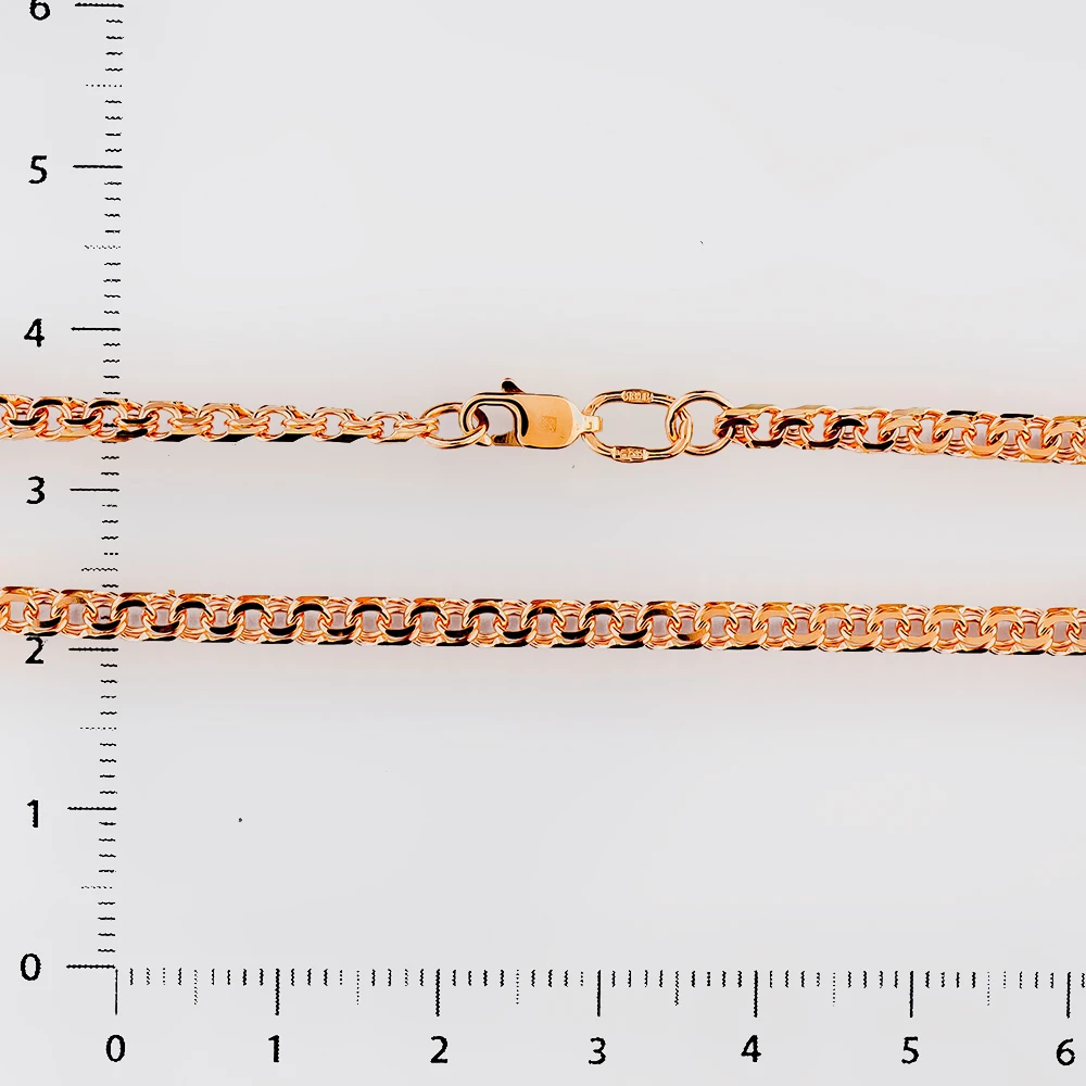 Браслет из красного золота 585 пробы