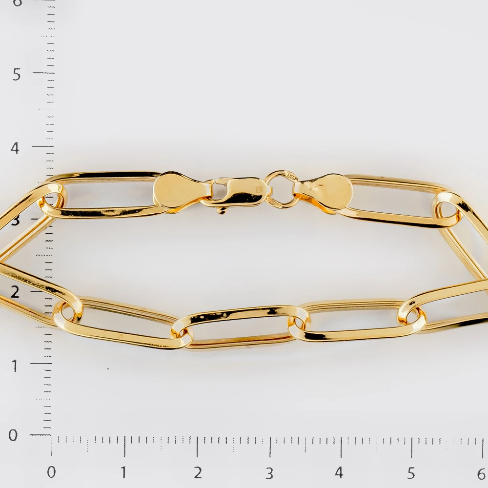 Браслет из желтого золота 585 пробы