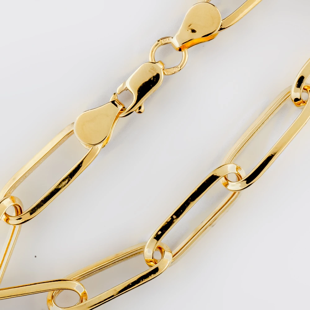 Браслет из желтого золота 585 пробы