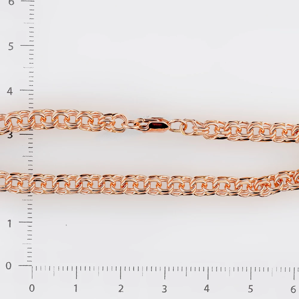 Браслет из красного золота 585 пробы