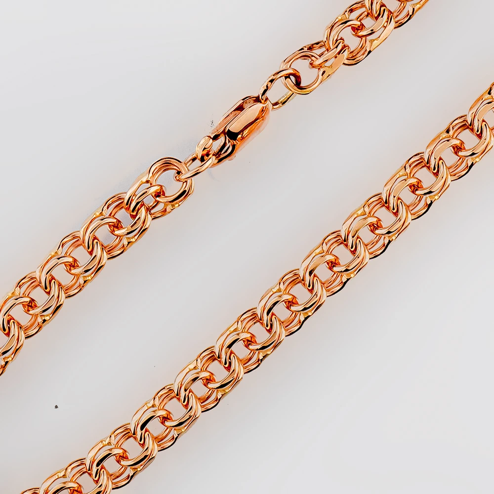 Браслет из красного золота 585 пробы