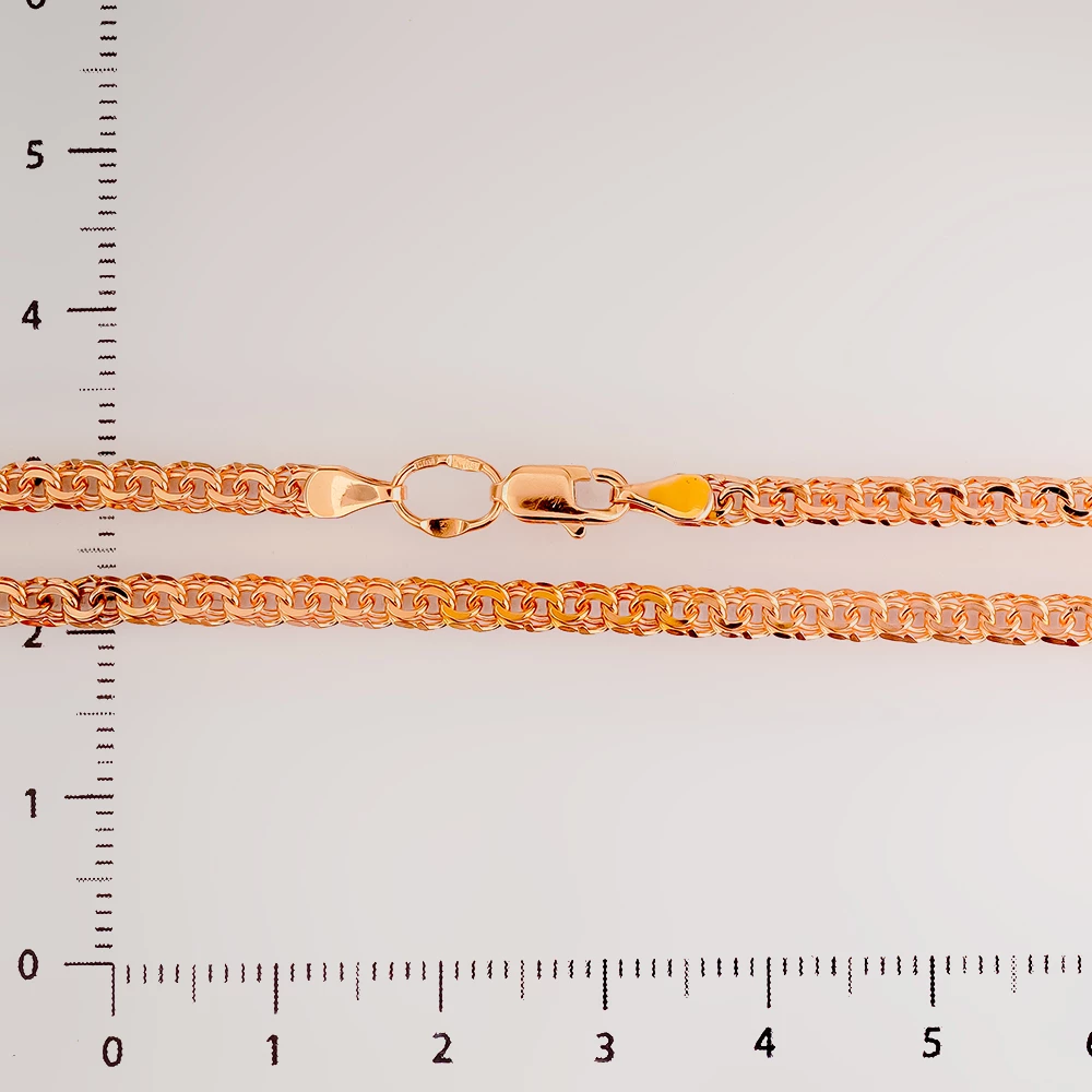 Браслет из красного золота 585 пробы