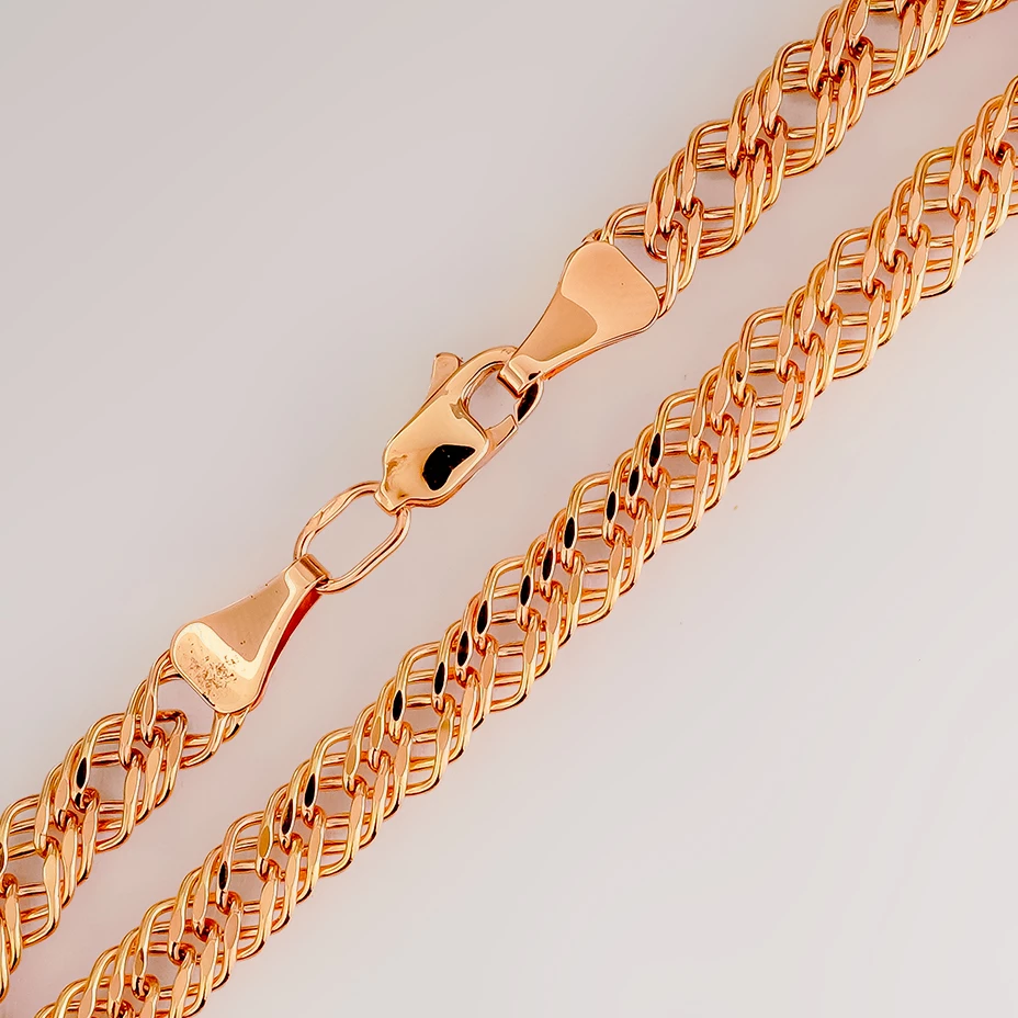 Браслет из красного золота 585 пробы