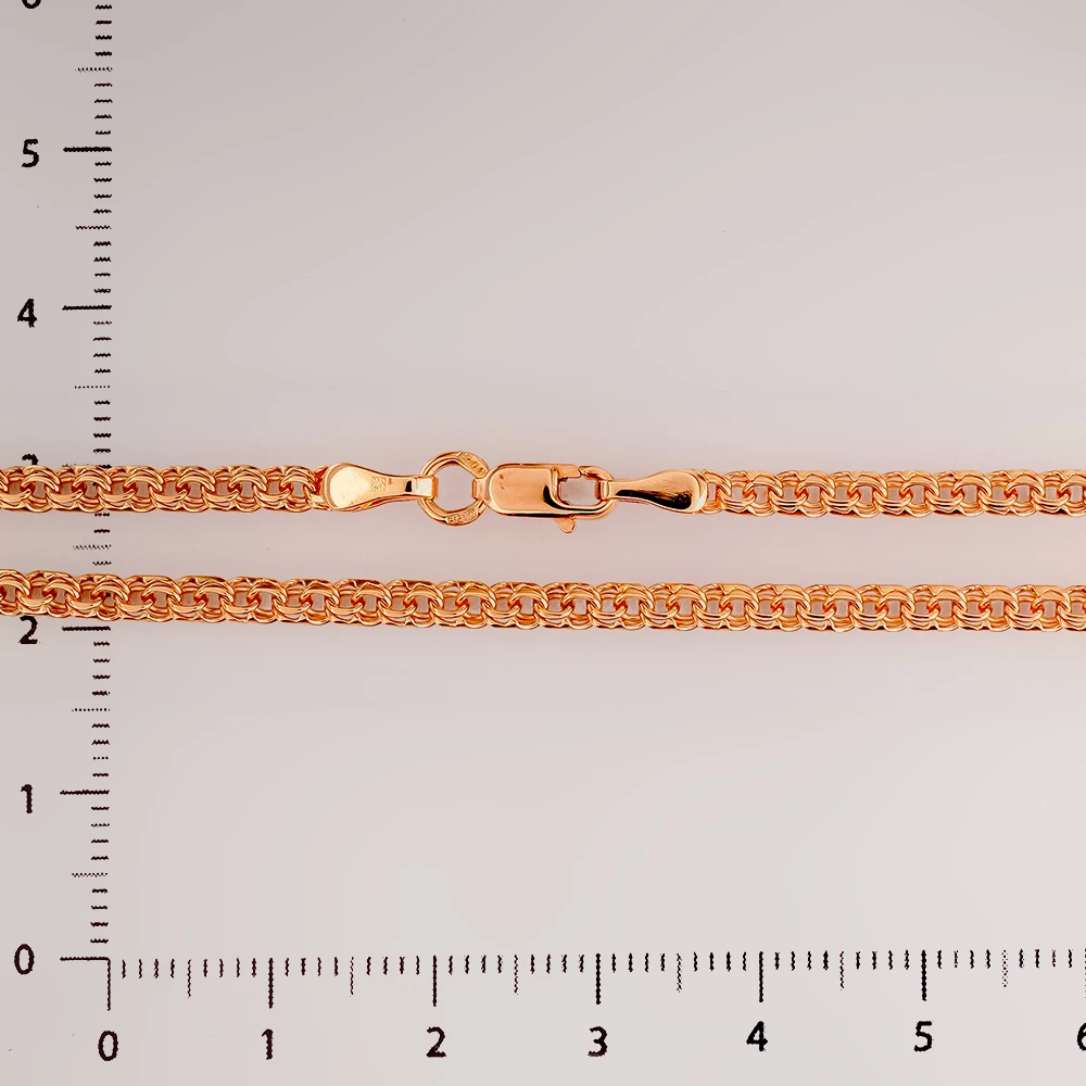 Браслет из красного золота 585 пробы