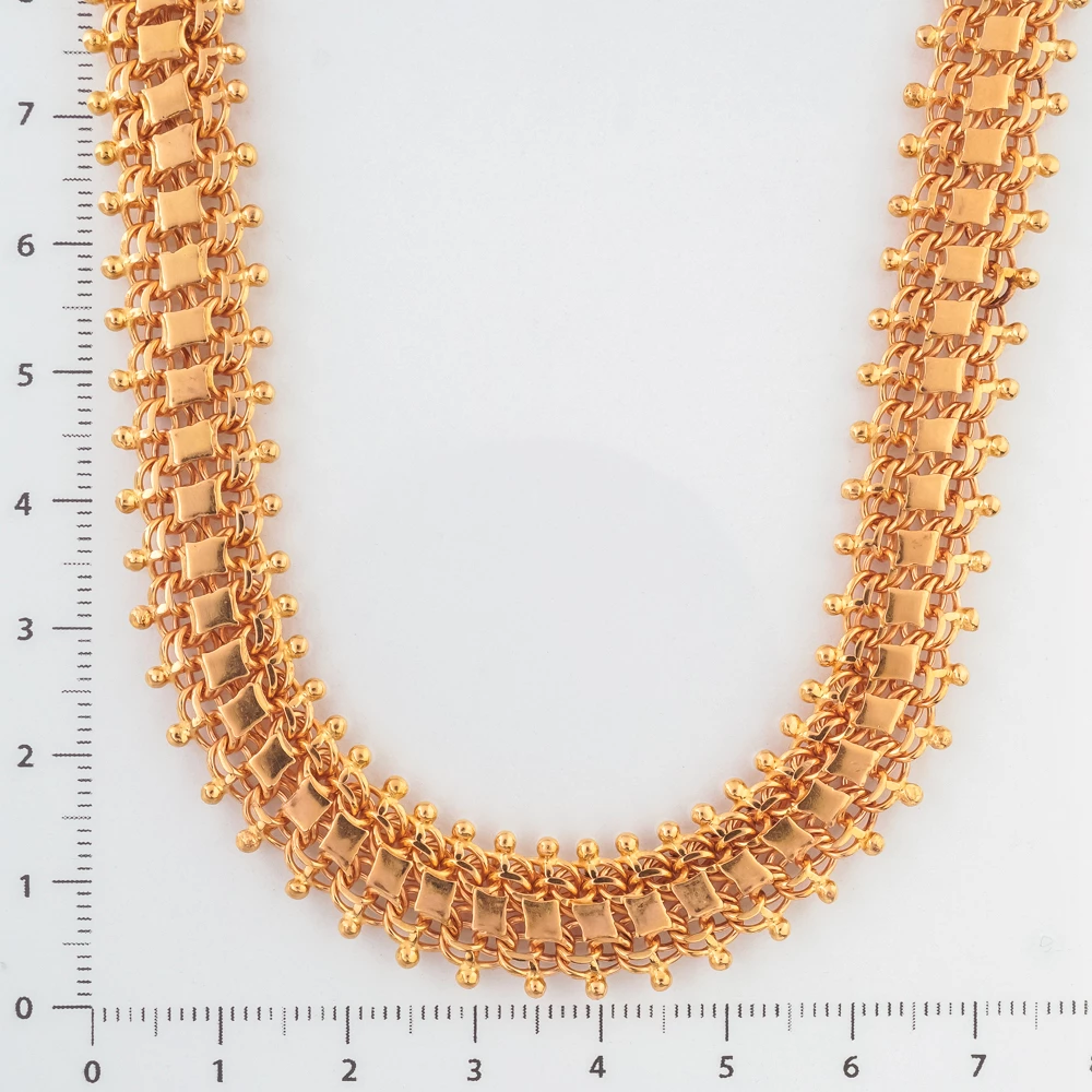 Колье из красного золота 585 пробы 2