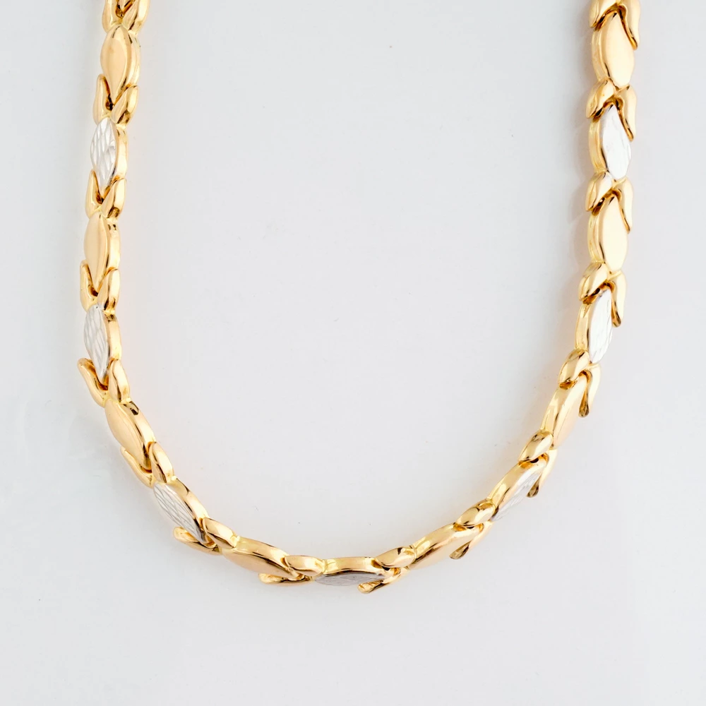 Колье из красного золота 585 пробы