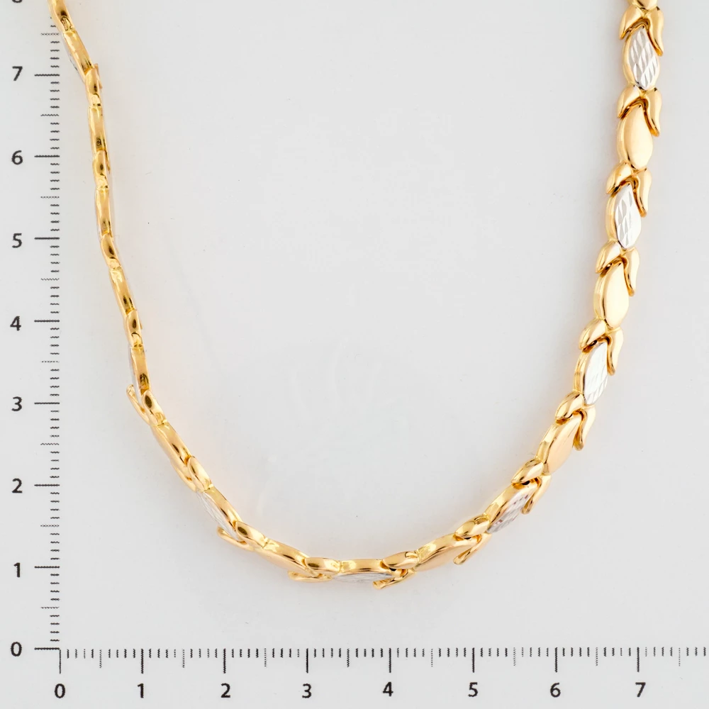 Колье из красного золота 585 пробы