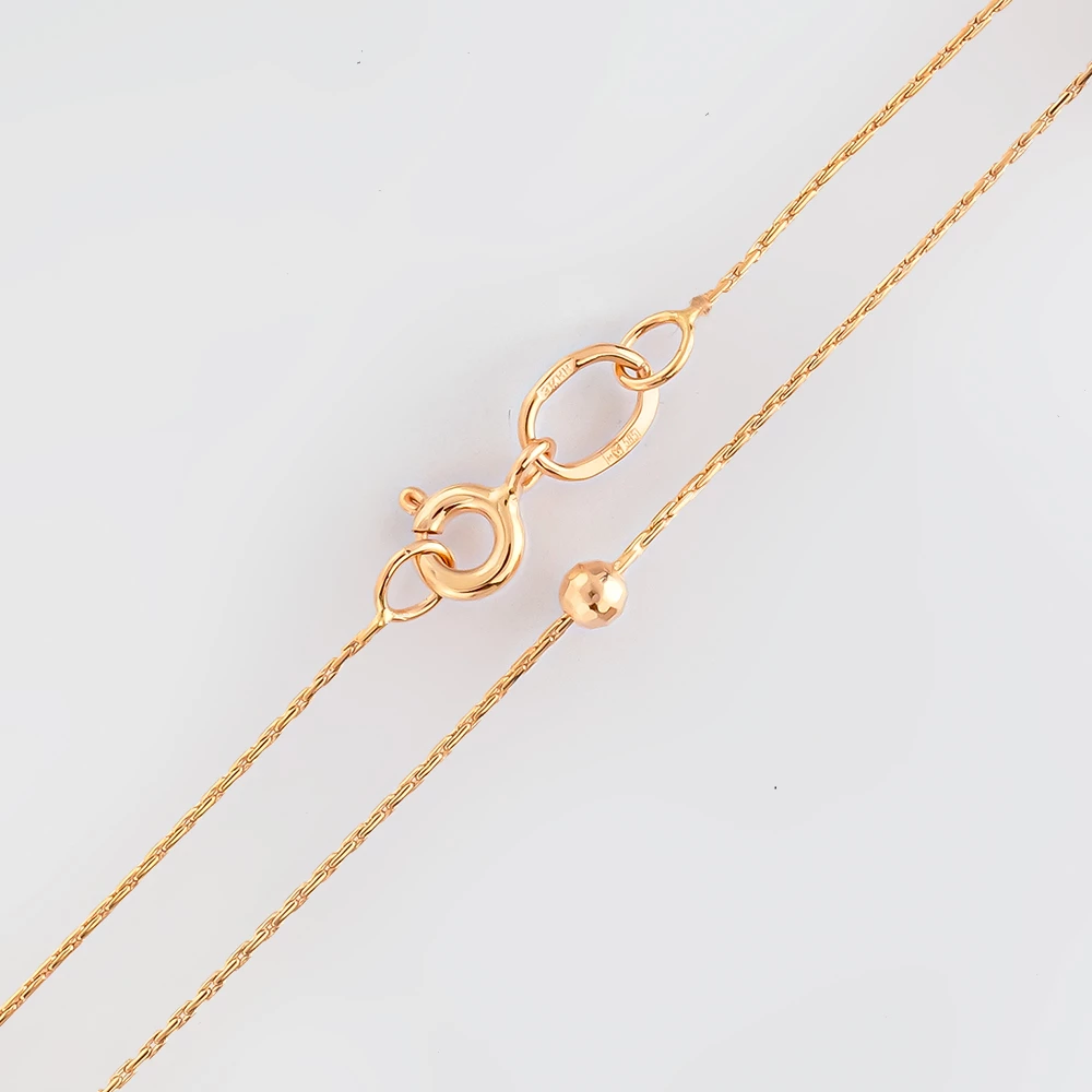 Колье из красного золота 585 пробы