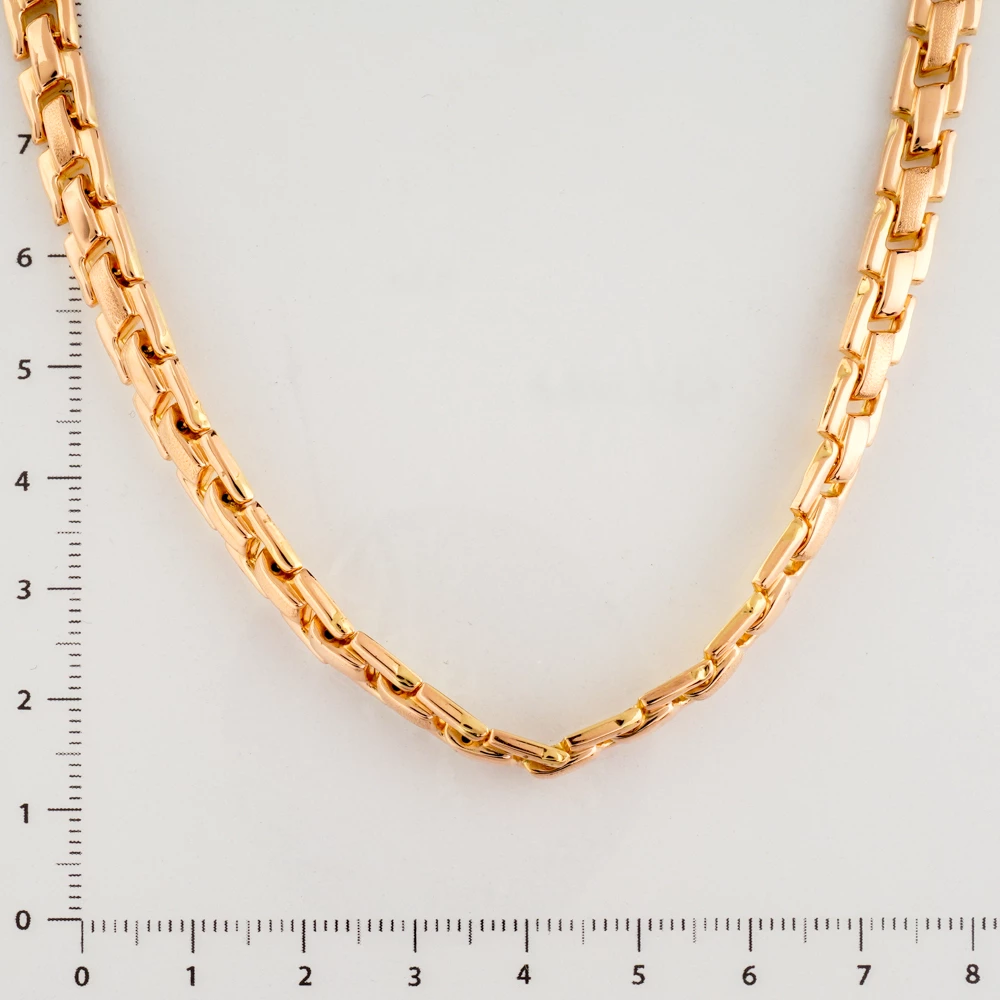 Колье из красного золота 585 пробы