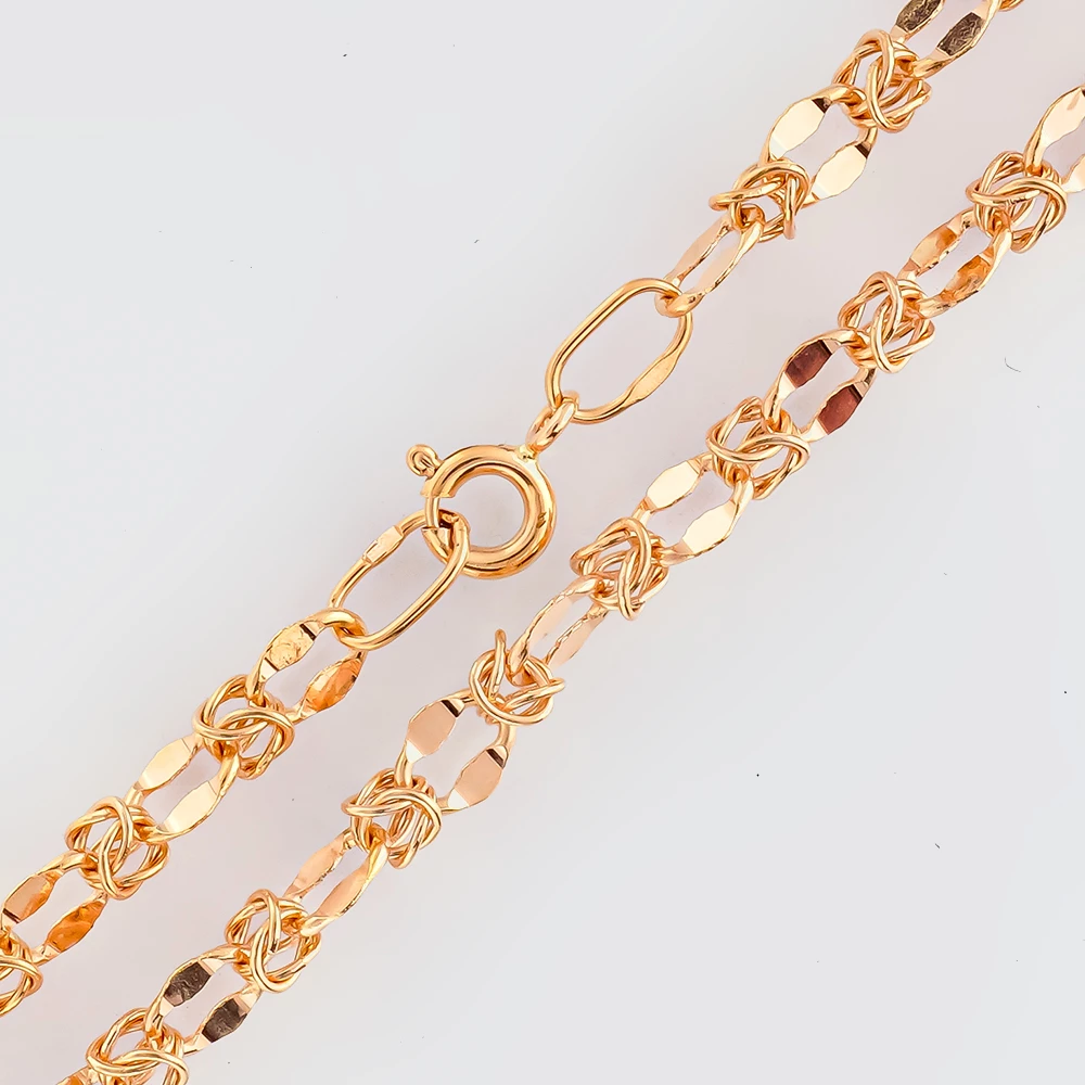 Колье из красного золота 585 пробы