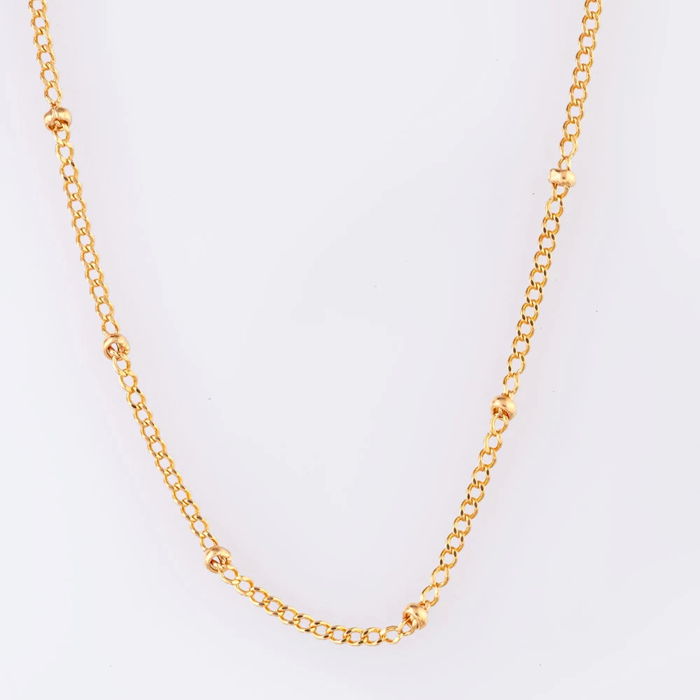 Колье из красного золота 585 пробы