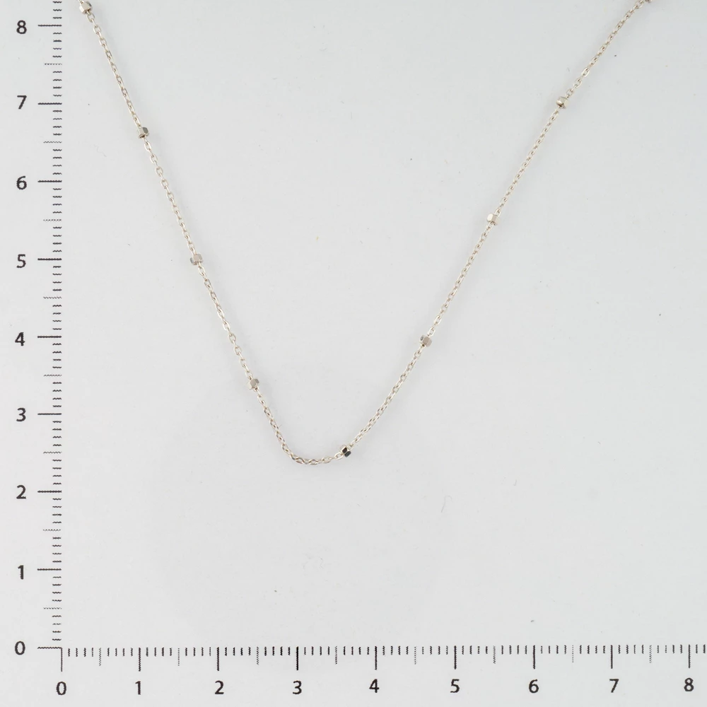 Колье из белого золота 585 пробы