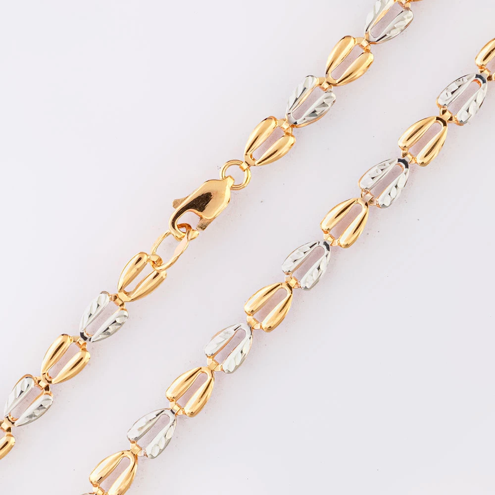 Колье из красного золота 585 пробы