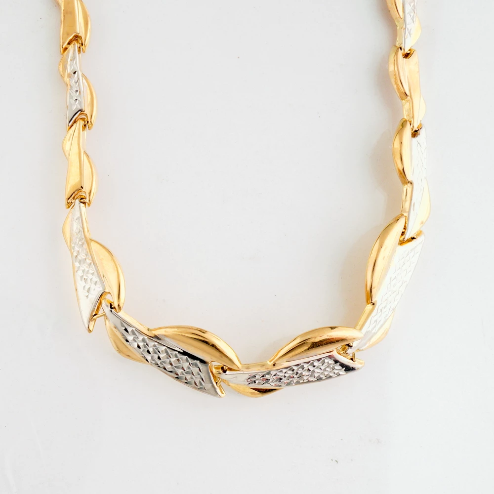 Колье из красного золота 585 пробы