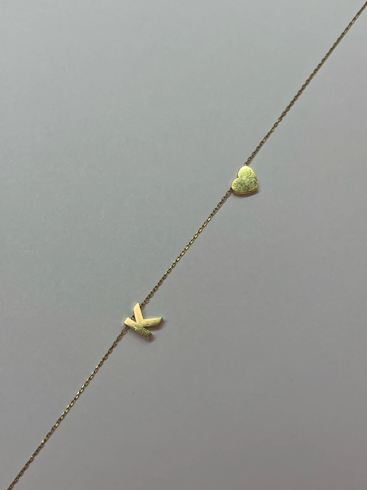 Колье из желтого золота 585 пробы