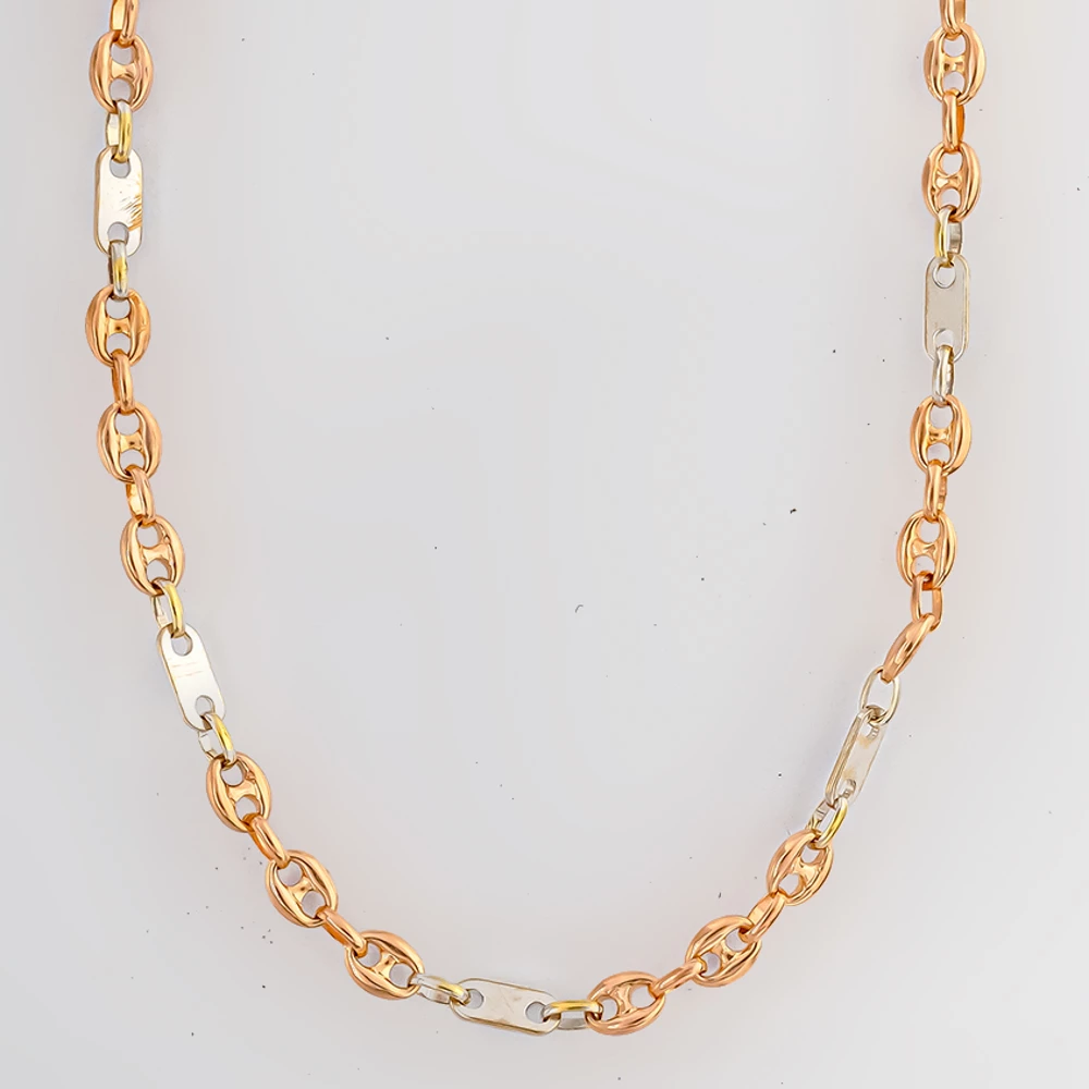 Колье из красного золота 585 пробы