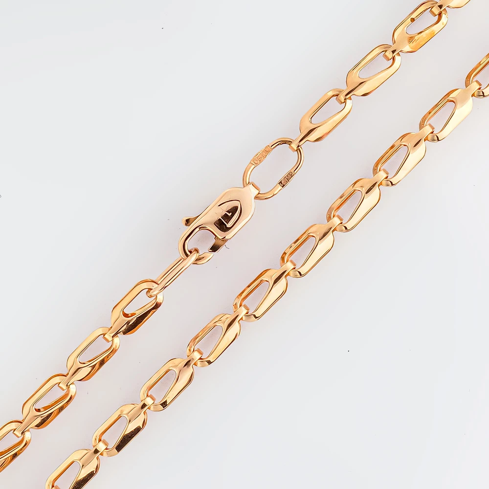 Колье из красного золота 585 пробы