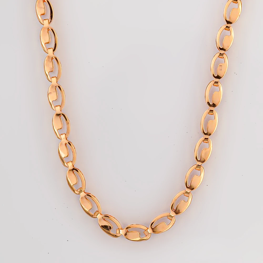 Колье из красного золота 585 пробы