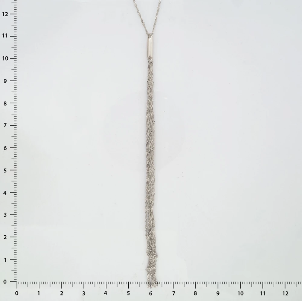 Колье из белого золота 585 пробы