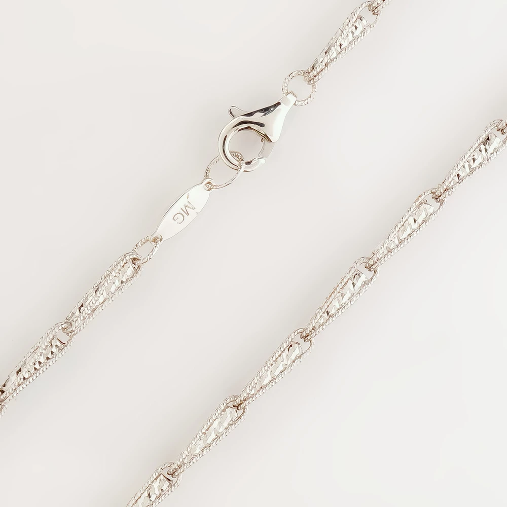 Колье из белого золота 585 пробы