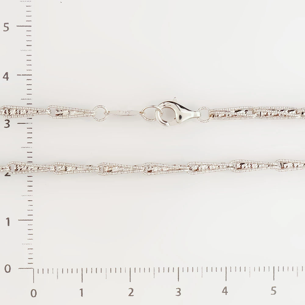 Колье из белого золота 585 пробы